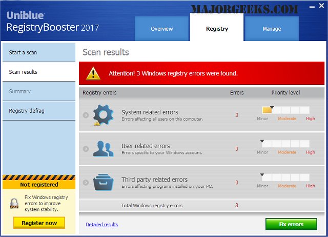 uniblue registry booster download